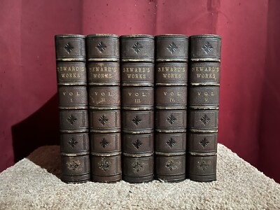 William Henry Seward, The Works of William H. Seward, Five Volume Set, 1884-image