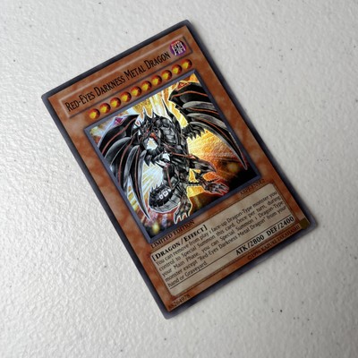 Red-Eyes Darkness Metal Dragon ABPF-ENSE2 Super Rare Lp Yugioh limited ed-image