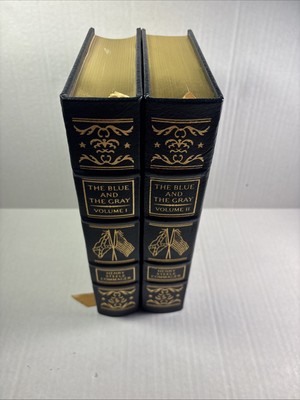 THE BLUE AND THE GRAY Henry Steele Commager Easton Press 2 Volume Set 2000-image