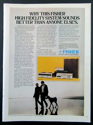 1978 FISHER RS2004 Stereo Receiver With Graphic Equalizer Magazine Ad-image