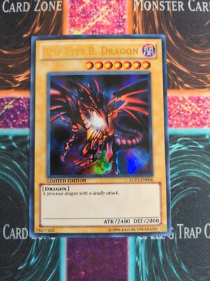 Yu-Gi-Oh! Red-Eyes B. Dragon LC01-EN006 Limited Ultra Rare NM c3/-image