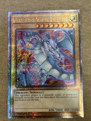 Blue-Eyes White Dragon (New Art)(Quarter Century Secret Rare) RA04-EN002-image