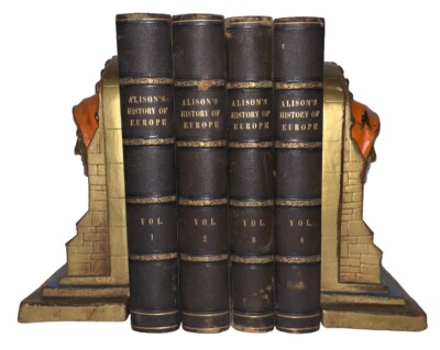 1843, 4 Vol Set, HISTORY OF EUROPE, FRENCH REVOLUTION TO BOURBONS, ALISON-image