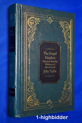 Gospel Kingdom John Taylor Teachings of Latter-day Prophets Leather Special Ed.-image