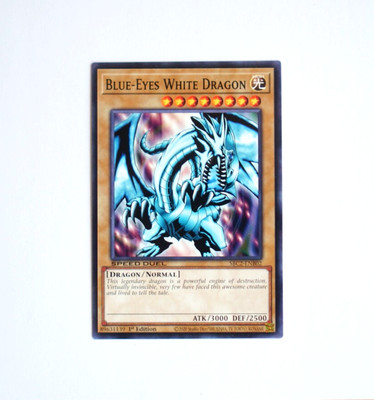 Yu-Gi!-Oh! Blue-Eyes White Dragon (SBC-ENB02) 1st Edition Pack Fresh Near Mint-image
