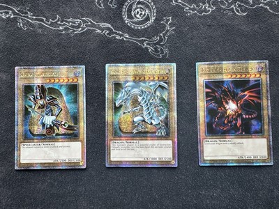Blue-Eyes White Dragon Dark Magician Red-Eyes LC01 Quarter Century Yugioh QCR-image