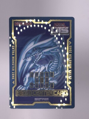 Near Mint Yu-Gi-Oh Blue Eyes White Dragon Field Center-image