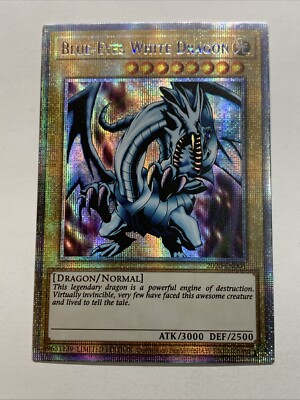 Blue Eyes White Dragon Sexy Card Holo Anime Yugioh Rare Starlight Alt Art Limit-image