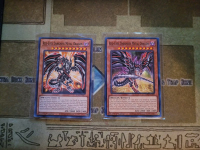YUGIOH RED-EYES DARKNESS METAL DRAGON SDAZ + ALT ART RED-EYES COMMON 1ST NM-image