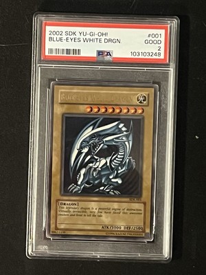 Blue-Eyes White Dragon PSA 2 SDK-001 Unlimited Edition Unlimited-image
