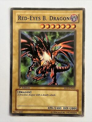 Red-Eyes B. Dragon SD1-EN002 Structure Deck: Dragon's Roar 1st Edition-image