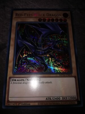 Yugioh MP24-EN054 Red-Eyes Black Dragon Prismatic Secret Rare MINT 1st Edition-image
