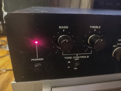 Fisher Studio Standard Stereo Control Pre Amplifier CC-3000 Vintage Retro Preamp-image