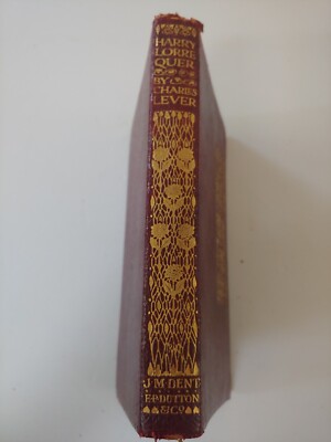 Harry Lorrequer 1900's Leather By Charles Lever Pub. Richard Clay & Sons Ltd.  -image