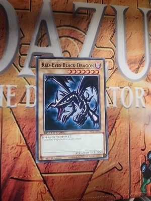 Red-Eyes Black Dragon Speed Duel: Streets of Battle City #SBC1-ENF01 Common NM -image