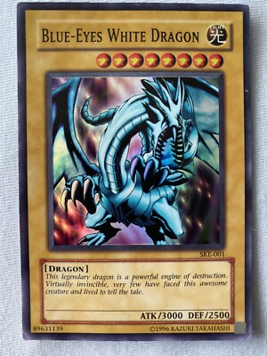 Yu-Gi-Oh! Blue-Eyes White Dragon SKE-001 Unlimited LP-image