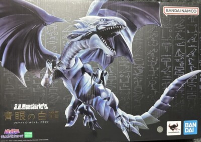 Yu-Gi-Oh!Duel Monsters S.H.MonsterArts Blue-Eyes White Dragon New Sealed Bandai -image
