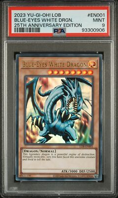 2023 #EN001 BLUE-EYES WHITE DRAGON PSA 9-image