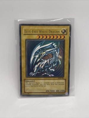 Yu-Gi-Oh - Blue-Eyes White Dragon - SDK-001 - Lightly Played-image