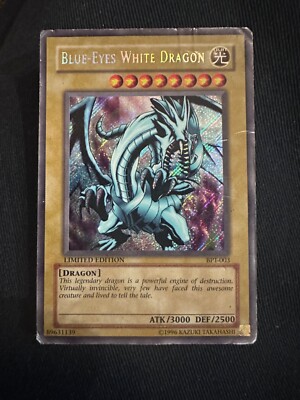 Blue-Eyes White Dragon BPT-003 2002 Collectors Tin Limited Edition-image