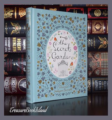 Secret Garden by Frances Burnett New Sealed Leather Bound Collectible Hardcover-image