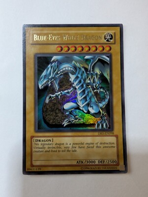 Yu-Gi-Oh! TCG Blue-Eyes White Dragon (DB1-EN098) Ultra Rare  -image
