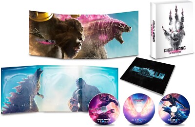 Godzilla x Kong The New Empire DX Edition 4K UHD Blu-ray Steelbook Stand Sticker-image