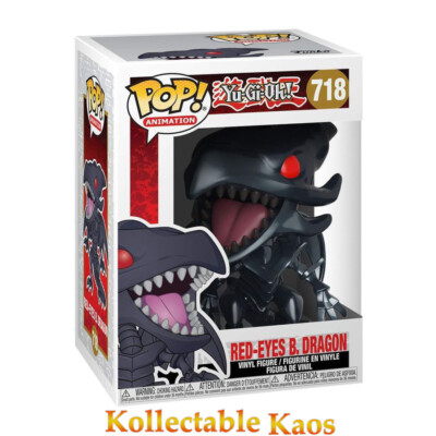 Yu-Gi-Oh! - Red Eyes Black Dragon Pop! Vinyl Figure #718-image