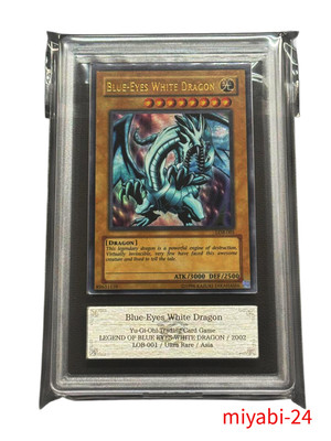 PSA Yu-Gi-Oh! Blue-Eyes White Dragon Asia English LOB-001 Blue-EYES-image