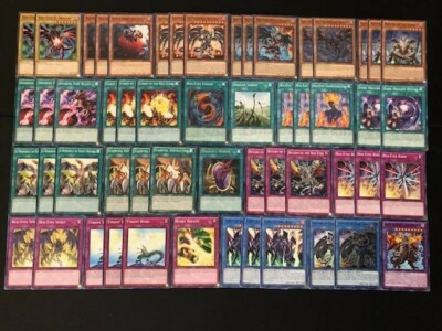YUGIOH RED-EYES DECK- SPIRIT- FUSION- RETRO- DARKNESS DRAGON- PALADIN- LORD NM-image