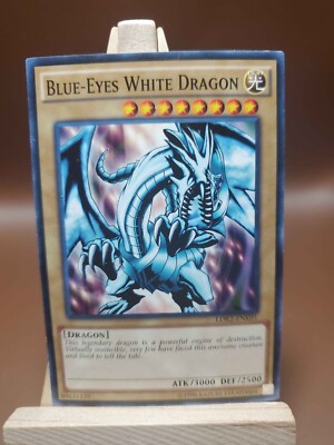 Yugioh! LP Blue-Eyes White Dragon LDK2-ENK01  - Common Unl Ed-image
