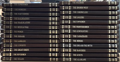 Time Life The Old West Complete 26 Volume Leatherette Book Set No Master Index-image