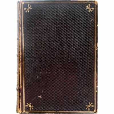 Antique Leather Book: The Poetical Works of James Russell Lowell 1883-image