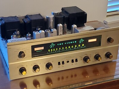 tested Fisher 500-C tube amp -image