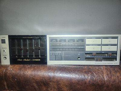 Vintage Amplifier Fisher CA-77 Stereo Integrated CA77 | WORKING -image
