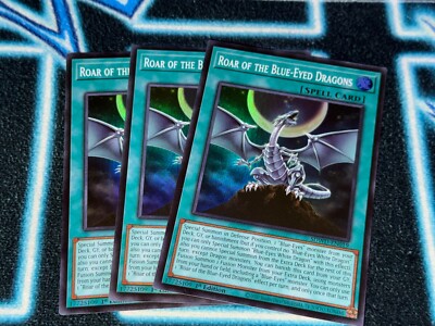 Roar of the Blue-Eyed Dragons x3- SDWD - Super Rare (SR) - White Destiny-image