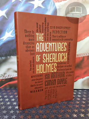 NEW The Adventures of Sherlock Holmes by Arthur Conan Doyle Faux Leather Edition-image