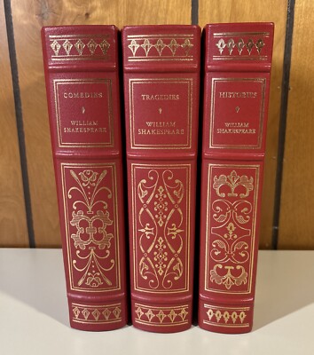 Franklin Library Oxford Press W. Shakespeare Comedies Tragedies Histories Set-image