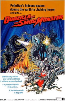 Godzilla vs The Smog Monster - 1971 - Magnet-image