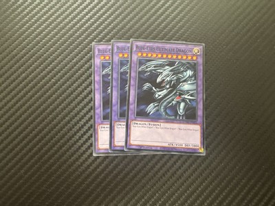 Yugioh x3 Blue-Eyes Ultimate Dragon SDWD-EN034 Common 1st Edition NM-image