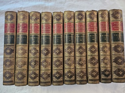 Histoire de la Revolution Francaise 10 volume set-image