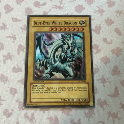 Yu-Gi-Oh! Blue-Eyes White Dragon SKE-001 1st Edition-image