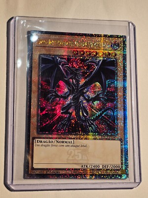 Red-Eyes Black Dragon●Quarter Century Secret●YUGIOH●RA03●PORTUGUESE●1st●NM●TL029-image
