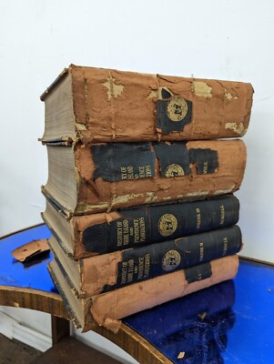 1920 History Of Rhode Island- American Historical Society, full 5vol books set-image