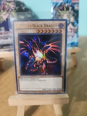 YU-GI-OH! TCG RED EYES BLACK DRAGON LC01-EN006 LIMITED EDITION ULTRA RARE -image