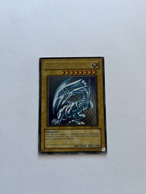 Yugioh SDK 001 Blue-Eyes White Dragon Ultra Rare Yu-Gi-Oh!-image