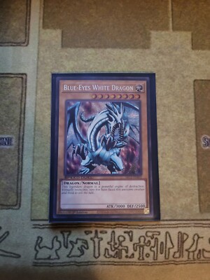 YUGIOH BLUE-EYES WHITE DRAGON SBC2-ENB02 PRISMATIC SECRET 1ST EDITION NM VER.1-image