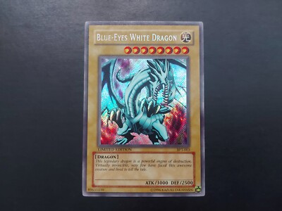 Yugioh - Blue-Eyes White Dragon BPT-003 Secret Rare Promo-image