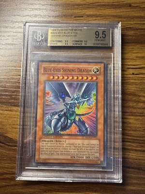 YuGiOh - Blue Eyes Shining Dragon - MOV-EN001 - BGS 9.5 Gem Mint 💎-image