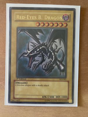 Red-Eyes B. Dragon SDJ-001 1st Edition-image